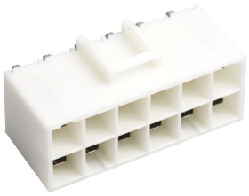 Wtyk PCB 12-pinowe raster: 6.2mm 2-rzędowe JST Przewlekany 20.0A 600.0 V.