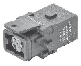 Harting 09100043101 Wstawka pinowa męska 4 zaciskane 1 szt.