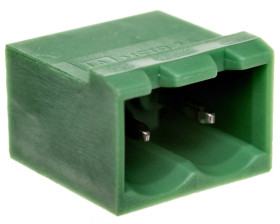 Gniazdo pinowe 2P 320V 12A zielone MSTBVA 2,5/ 2-G 1755516 /250szt./