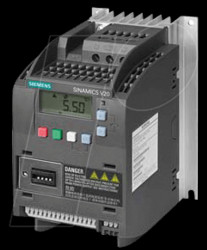 6SL3210-5BE21-5CV1 Sinamics V20 converter, 1.5 kW, 4.1 A