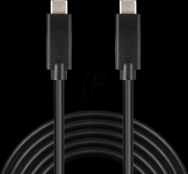136-09 Sync and charging cable, USB-C > USB-C, 2 m