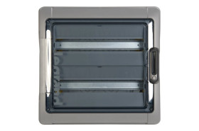 Rozdzielnica modułowa RN65 2x18 natynkowa IK09 IP65 drzwi transparentne 601946