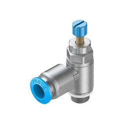 FESTO 534337 GRLA Choke 0.2-10 bar 1/8&quot; QS 1pc