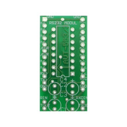 Moduł interfejsu RS232 MAX232 - PCB do projektu AVT 553/R232