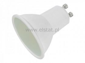 Żarówka diodowa LED GU10 biała ciepła 230V 6W