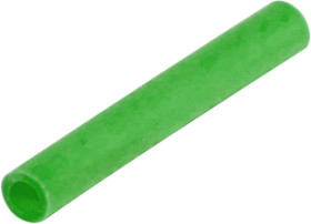 Protection and insulating grommet, inside Ø 1.75 mm, L 20 mm, green, silicone, -80 to 200 °C, 02050022003