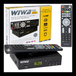 Tuner cyfrowy DVB-T2 WIWA...
