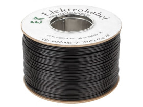 Kabel głośnikowy SMYp 2 x 0,35mm czarny 200m