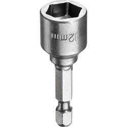 kwb 102712 Bits 12mm Hex socket chrome-vanadium steel magnetic
