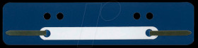 100 filing strips, dark blue