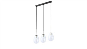 Lampa Z Trzema Szklanymi Zwisami Fondi Nad Blat Stołu Gwint E14 Lp-1214/3L...