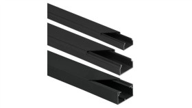 Listwa Elektroinstalacyjna (Korytko Kablowe) Czarna 35X14mm 1Kpl=20Mb