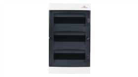 Rozdzielnica Modułowa 3X12 Natynkowa Drzwi Dymne / Ip 40 400V Ac / Ect36pt-S...