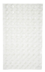 Stopki samoprzylepne grubość: 3.3mm Przezroczysty średnica: 10.2mm Półkolisty 3M