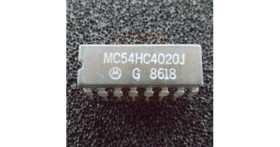 54HC4020 (MC54HC4020J) CMOS 14-stage binary counter - Motorola