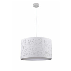 Lampa dziecięca wisząca FLOWERS biała LP-686/1P Light Prestige