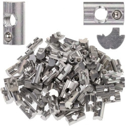 Wpust przesuwny M8 z kulką nakrętka nutenstein do szyn montażowych paneli PV /opakowanie 100szt./