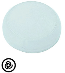 Soczewka lampki 22mm płaska biała z symbolem /WIROWANIE/ M22-XL-W-X10 218393