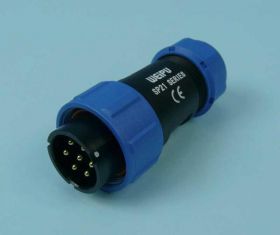 SP-2110/P7 WT. 7-PIN NA KAB. IP68 WEIPU