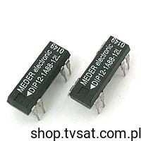 DIP12-1A88-12L Reed Relay 12VDC 1A THT MEDER