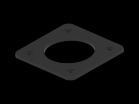 Flange seal for CPC socket, 81665-4