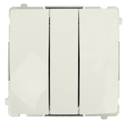 Łącznik potrójny beżowy BMW31.01/12 Kontakt-Simon Basic