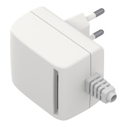 Obudowa zasilania, ABS, Biały, 75.2 x 48 x 33mm