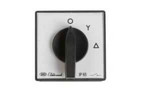 Łącznik krzywkowy gwiazda-trójkąt 3P 40A IP65 Łuk 40-22 z płytką 924011