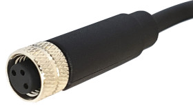 Przewód czujnik-siłownik Złącze A M8 liczba rdzeni 3 długość 1m Rodzaj A Żeńskie