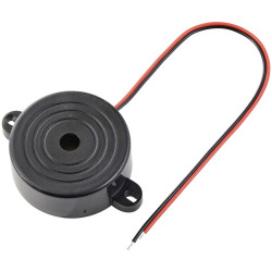 TRU COMPONENTS TC-10475828 Piezo buzzer 100dB 12V DC Continuous acoustic signal
