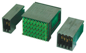 Złącze typu Backplane MULTIGIG RT 2 Series 1.8mm Pitch 112-pinowe 7-rzędowe Męski, Wtłaczane Terminal TE Connectivity