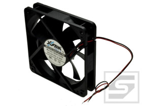 Wentylator RDH1225B;120x120x25mm;12 VDC;kulkowe;4.8W;0.4A;2400RPM;X-FAN