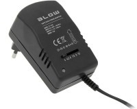 ZSW12/1.2P Zasilacz stabilizowany, impulsowy, napięcia: 3; 4.5; 6; 7.5; 9; 12 V; prad maks. 1200mA, wymienne końcówki