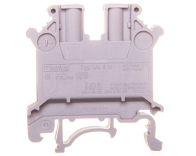 Złączka szynowa 2-przewodowa 2,5mm2 szara UK 5 N 3004362