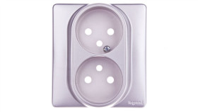 Celiane Plakietka Gniazda 2X2p+Z Tytan 068947