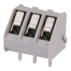 CamdenBoss CTB3000/3 3 Way 24A Low Profile 45&#xB0; Terminal Block 5mm Pitch