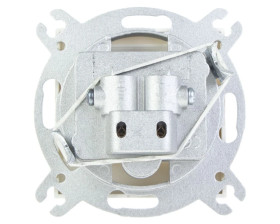 IMPRESJA Gniazdo antenowe RTV przelotowe 10dB ecru GPA-10YP/m/27