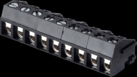 CTB1302/9 Plug-in screw terminal - 9-pole, RM 5 mm, 0°/90°
