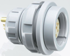 Złącze wielostykowe przemysłowe 11-pinowe, panelowe Wtyczka LEMO