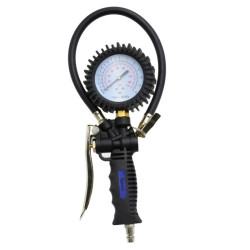 Pistolet do pompowania TG-49 GEKO z manometrem 0-12 bar