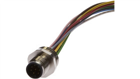 Akcesoria, Wtyczka Do Zabudowy, Kompletna, 30V, M12 8Pin, Ip67, Złącze...