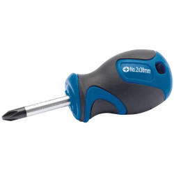 Draper 50181 No.2 x 38mm Cross Slot Screwdriver with Soft Grip Handles