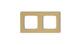 Mini Ramka Podwójna Złota 29Mr-2
