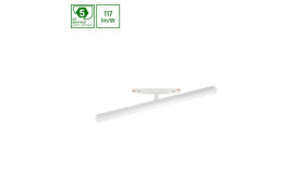 System Shift - Beam Oprawa Na Szynoprzewód 28X400x75mm 12W 150St Biały 5 Lat Gw.