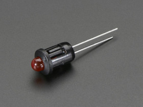 Adafruit 5mm Plastic Bevel LED Holder - Pack of 5