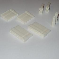 Gniazda sieciowe mocy ACH-5 gniazdo 5-pin, A=27.5