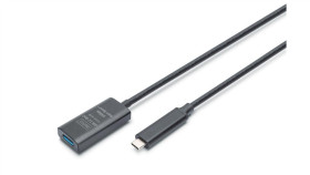 Kabel Przedłużający Aktywny, Usb 3.2 Gen2, 10Gbps, Usb-C - Usb-A, 5M Da-73113