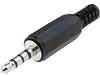 Jack3,5 4-polowy wtyk na przewód