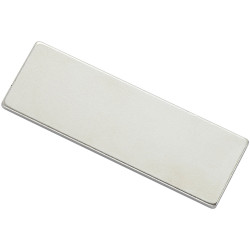 TruComponents 524741 Magnetic pad N35-451502 Silver (L x W) 45 mm x 15 mm