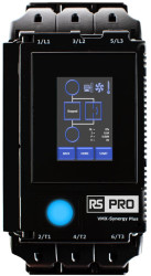 Układ łagodnego rozruchu 160 kW (wewnętrzny trójkąt), 90 kW (szeregowy) RS PRO Łagodny rozruch 3-fazowy 200 →